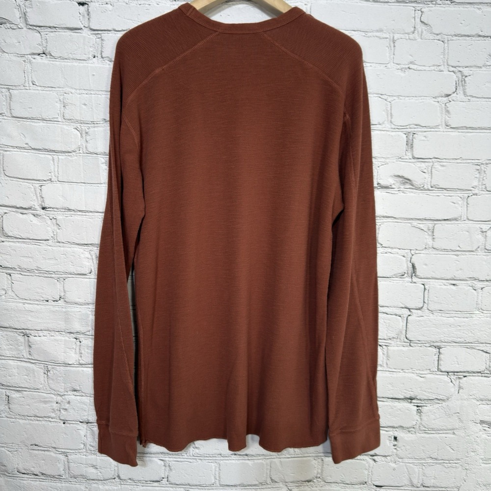 The Black Dog Men's Dukes County Thermal Crew Size L Sequoia Life Off The Leash - Picture 2 of 16